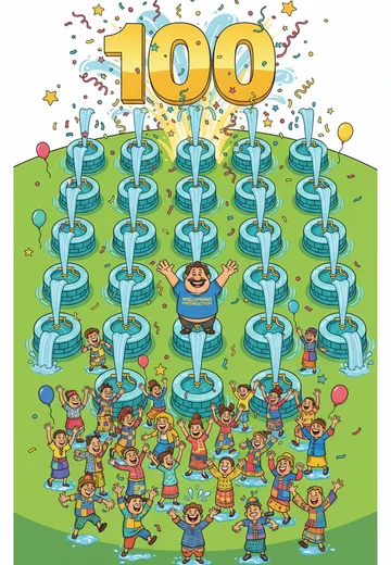 Build 100 Wells